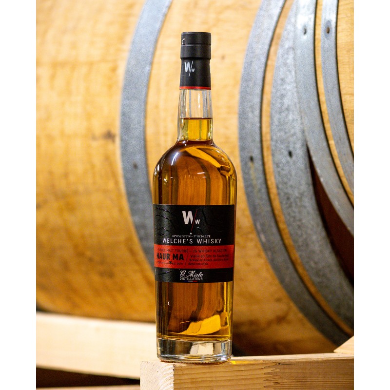 Welche's Whisky - NAUR MA Tourbé 70cl